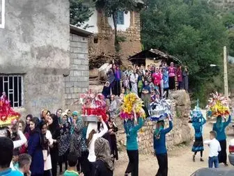 جشن عروسی سنتی در دهکده کوهستانی نیچکوه بخش کجور +تصاویر