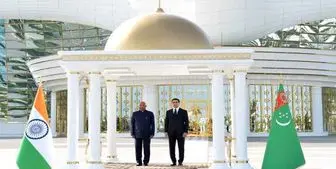 رایزنی روسای جمهور ترکمنستان و هند در «عشق‌آباد»