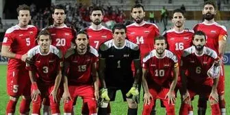ترکیب تیم ملی فوتبال سوریه برای بازی ایران اعلام شد