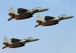 بمبماران الحدیده توسط جنگنده های سعودی