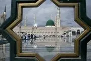 تصویری ناب از گنبد و بارگاه پیامبر(ص)