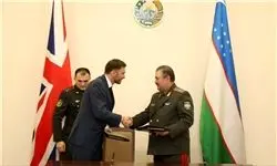 تفاهمنامه همکاری نظامی ازبکستان با انگلیس