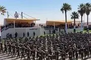 اولین رژه حشد شعبی با حضور مصطفی الکاظمی+تصاویر