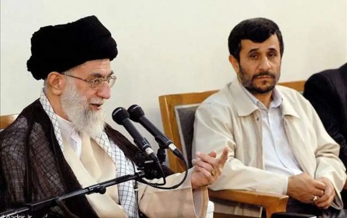  تذکر تند رهبر انقلاب به احمدی‌نژاد +فیلم