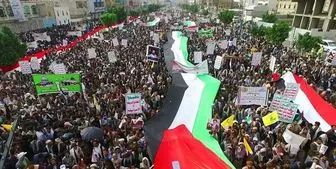 تظاهرات مردم یمن در محکومیت ترور سردار سلیمانی