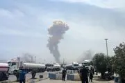 فیلم لحظه انفجار آخرالزمانی در بندر عباس