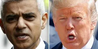 ترامپ: شهردار بی‌کفایت لندن در امور ما دخالت نکند