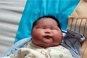 سنگین ترین نوزاد جهان به دنیا آمد+ عکس