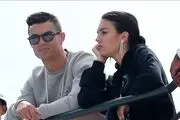 لباس خاص جورجینا همسر رونالدو در یک مراسم