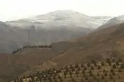 بارش برف در ارتفاعات تهران