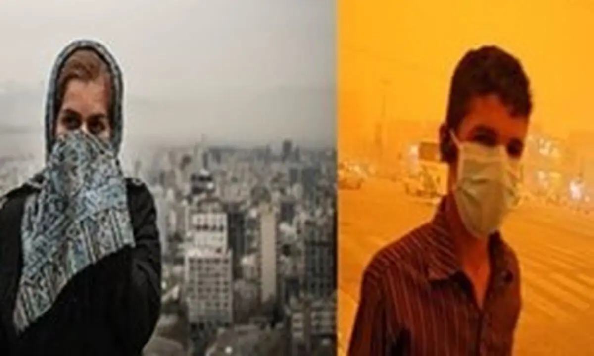 طوفان گرد و خاک در زابل ۶۲۸ نفر را راهی بیمارستان کرد