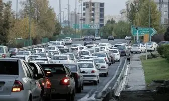 شروع بار ترافیکی در بزرگراه همت و بابایی/ اجرای طرح جناغی ادامه دارد
