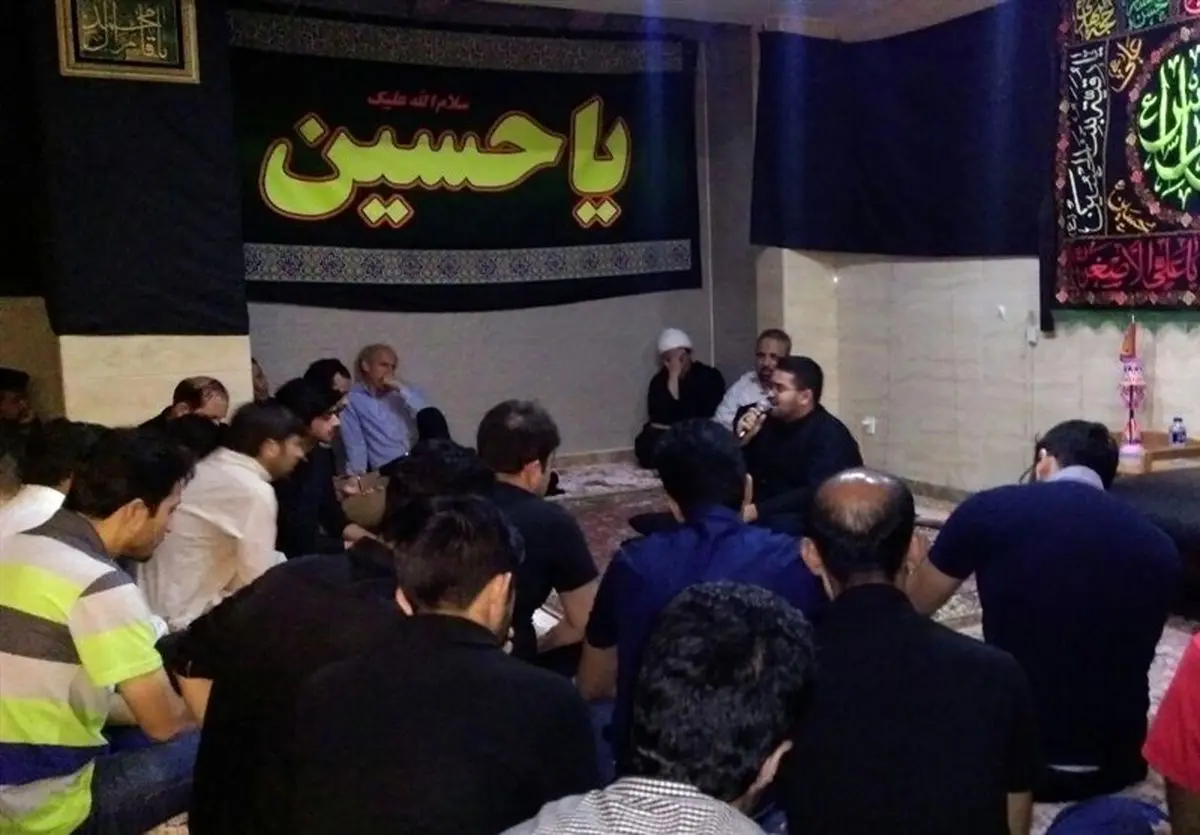 برپایی عزای حسین(ع) در شانگهای چین+تصاویر