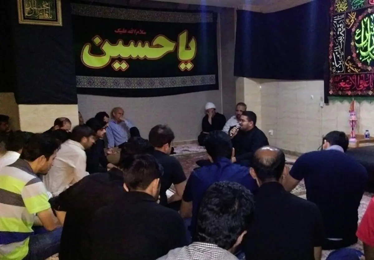 برپایی عزای حسین(ع) در شانگهای چین+تصاویر