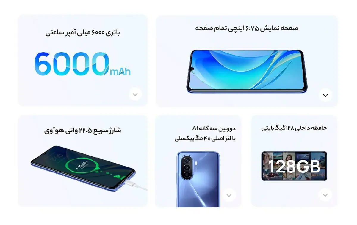 پنج دلیل برای خرید گوشی nova Y70 هوآوی


