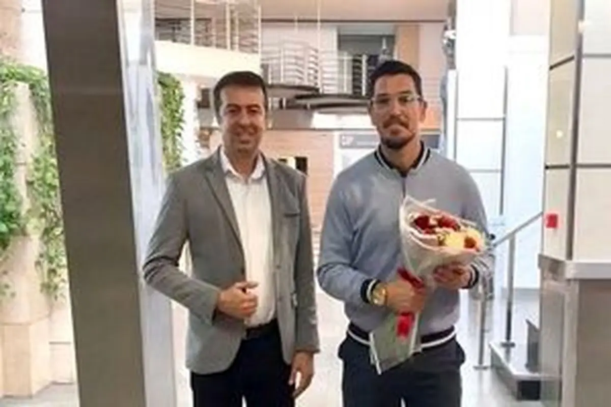 مربی جدید پرسپولیس پا به تهران گذاشت