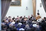 دیدار جمعی از مسئولان ارشد سه قوه با رهبرانقلاب +تصاویر