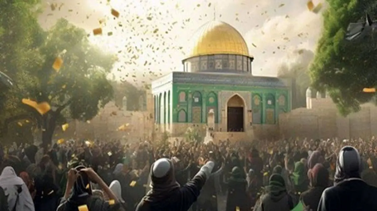 فردای آزادی فلسطین اینگونه خواهد بود + تصاویر