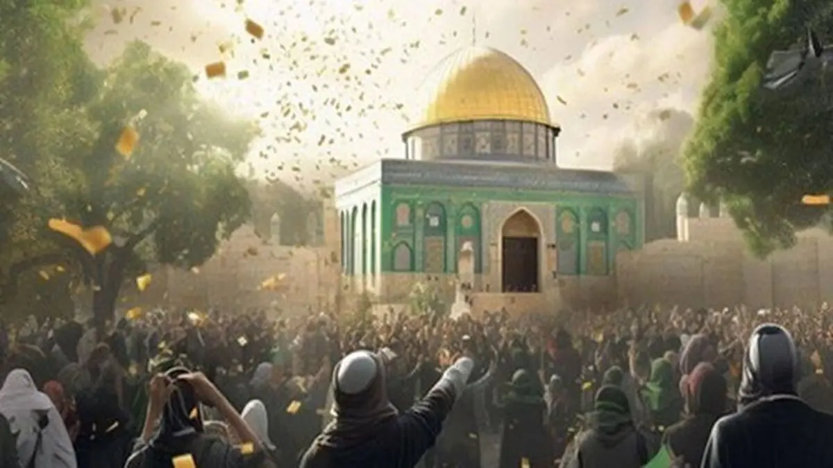 فردای آزادی فلسطین این‌گونه خواهد بود + تصاویر 