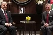 مسعود بارزانی با پادشاه اردن دیدار کرد