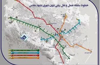 نقشه متروی مشهد را چطور بخوانم؟