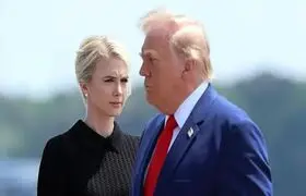 چرا ذهن این دختر جذاب  روی ترامپ قفل کرده است؟ +فیلم