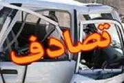 انحراف به چپ ، جان راننده را گرفت 