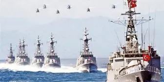 برگزاری رزمایش بزرگ نیروی دریایی ترکیه در اژه و مدیترانه