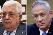 دیدار محمود عباس با بنی گانتز در فلسطین اشغالی