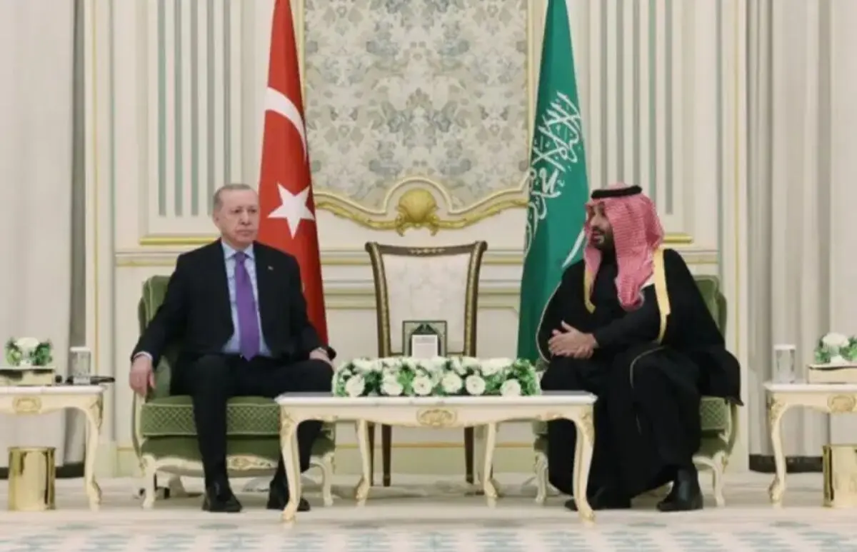 رایزنی اردوغان و بن سلمان درباره اوضاع منطقه