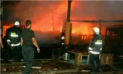 جزئیات آتش سوزی در پایگاه دریایی خرمشهر