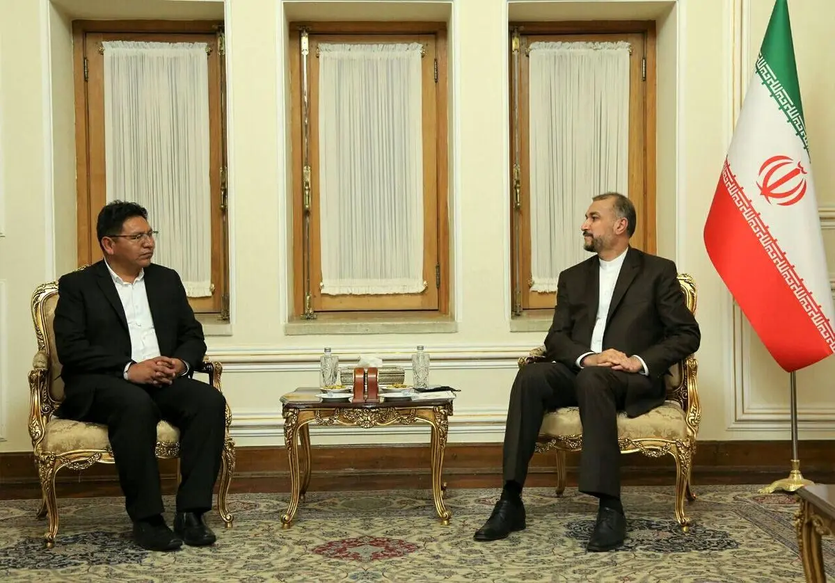 امیرعبداللهیان: توسعه همکاریها با بولیوی مورد توجه ایران است