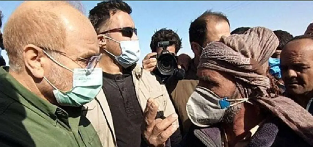 بازگشایی پایانه مرزی ریمدان با نظارت میدانی قالیباف+فیلم
