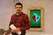 نگاه از بالا به پایین آقای مجری/عکس