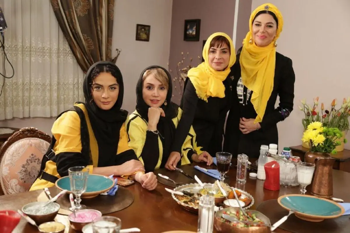 دورهمی خانم های بازیگر برای صرف یک «شام ایرانی»/ تصاویر