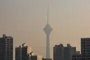 کیفیت هوای تهران در مرز آلودگی 