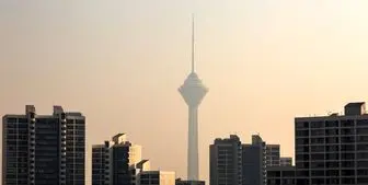 کیفیت هوای تهران در مرز آلودگی 