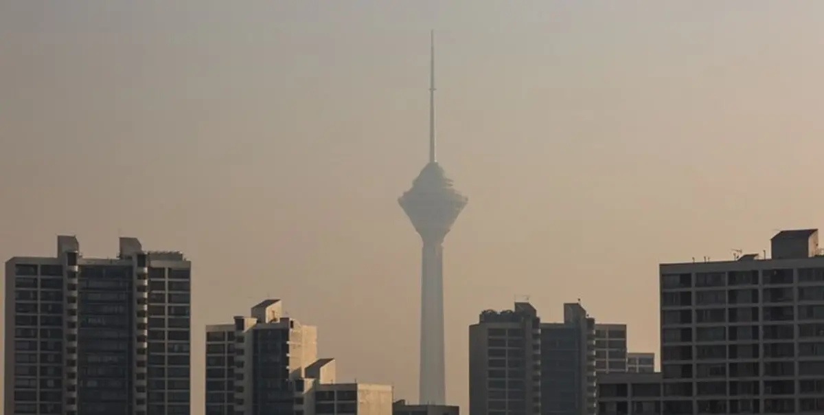 کیفیت هوای تهران در مرز آلودگی 