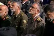 فرماندهان نظامی در مصلی تهران