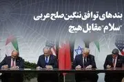بندهای توافق ننگین صلح عربی؛ 