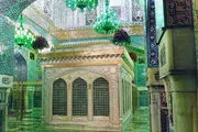 
روضه منوره رضوی غبارروبی شد
