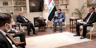 دیدار مشاور امنیت ملی عراق و سفیر ایران در بغداد