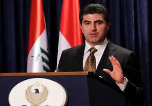 
تاکید بارزانی بر آمادگی اربیل برای کمک به حل مشکلات عراق
