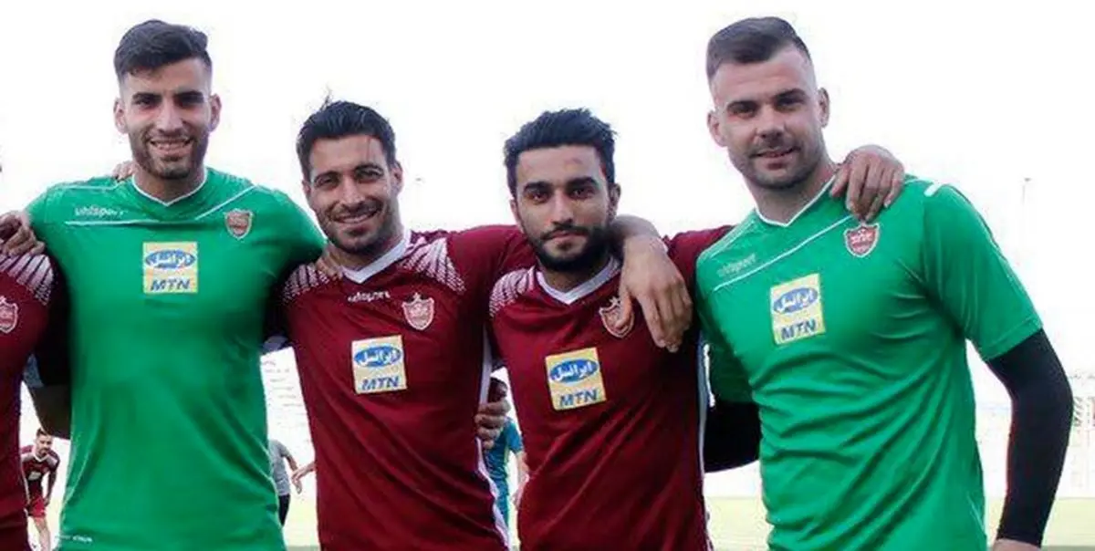 تمرین نعمتی با پرسپولیسیها