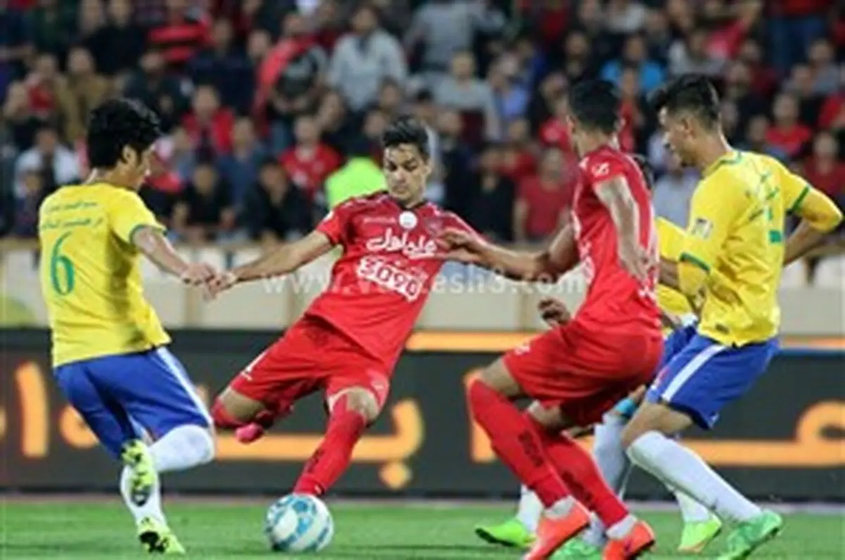  پرسپولیس 2 - نفت آبادان / قهرمانی نیم فصل با دبل علیپور
