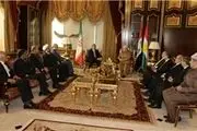 دیدار سفیر ایران در عراق با «مسعود بارزانی»