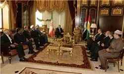 دیدار سفیر ایران در عراق با «مسعود بارزانی»