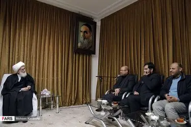 سفر قالیباف به قم