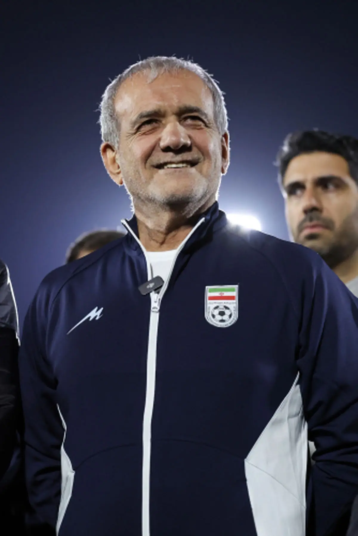 رئیس جمهور در اردوی تیم ملی فوتبال ایران+عکس