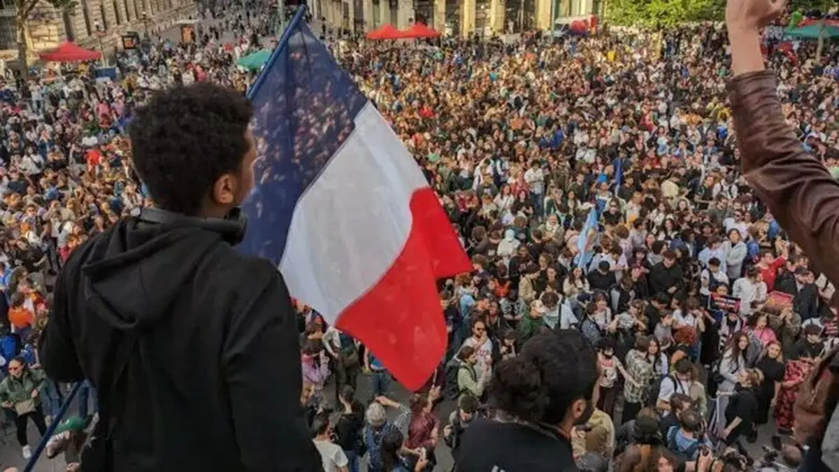 خشم فرانسوی‌ها از خشونت پلیس!